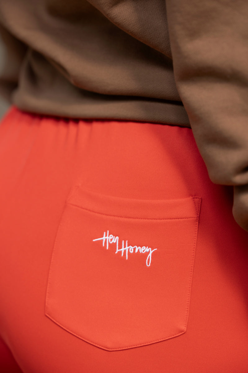 Trackpants Hibiscus | Hey Honey Yoga & Active Wear