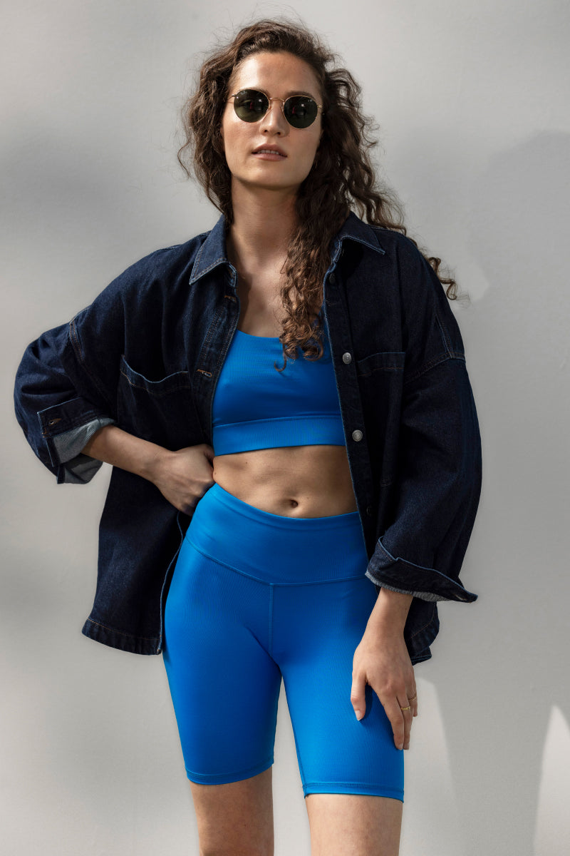 Criss-Cross Bra Santorini | Hey Honey Yoga & Active Wear