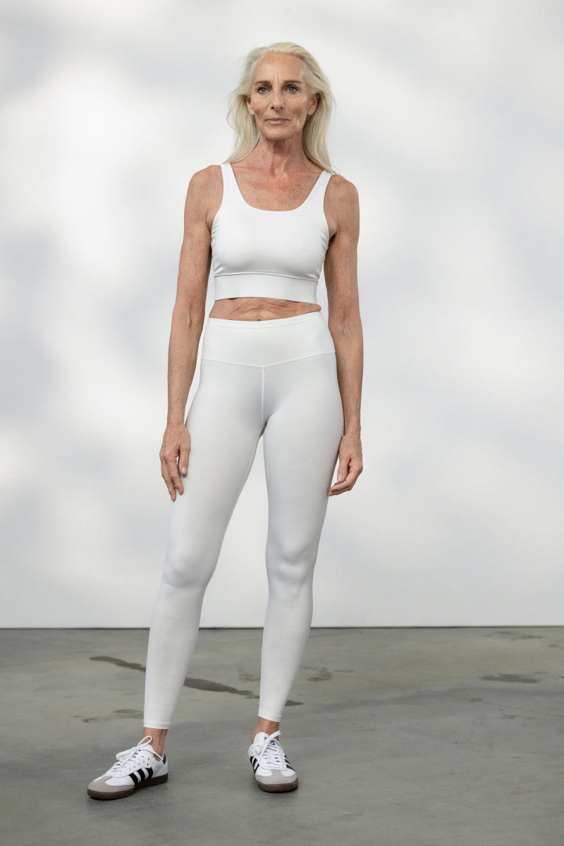 Leggings White | Hey Honey Yoga & Active Wear