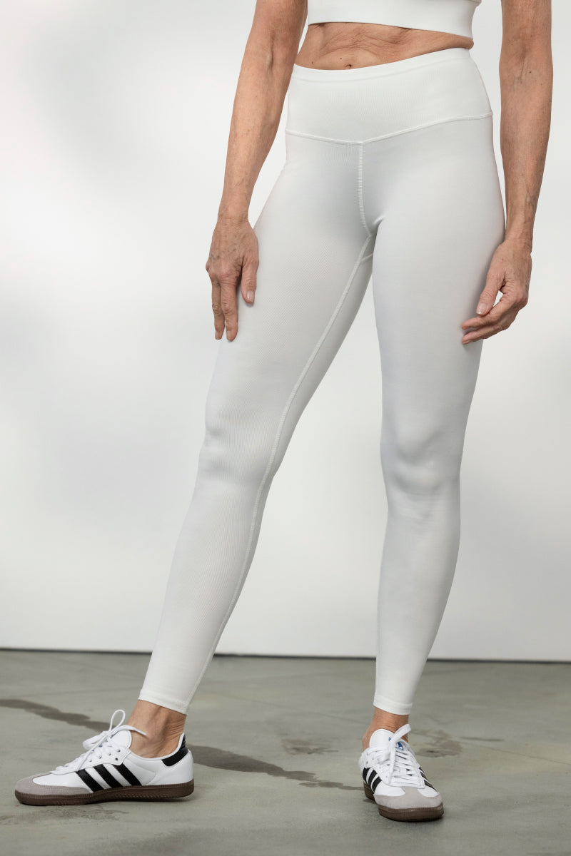 Leggings White | Hey Honey Yoga & Active Wear