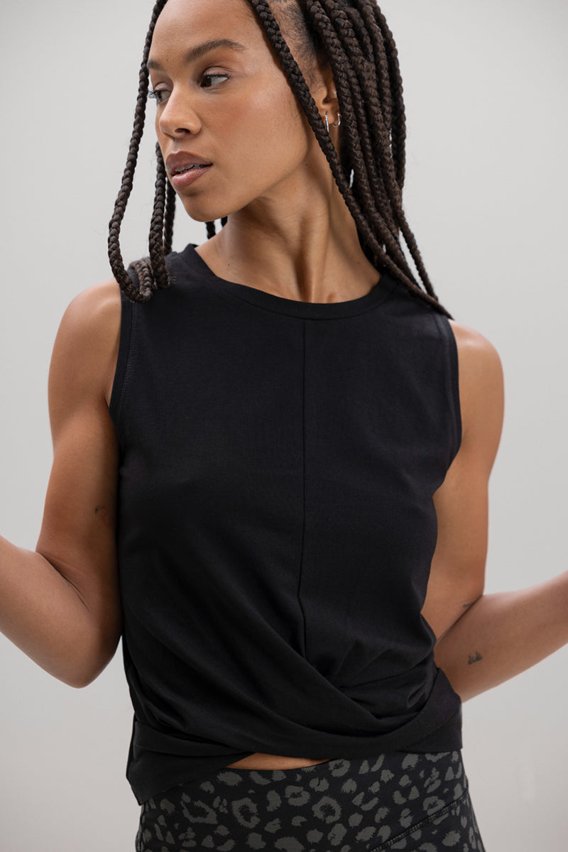 Cropped Top Black | Hey Honey & Active Wear