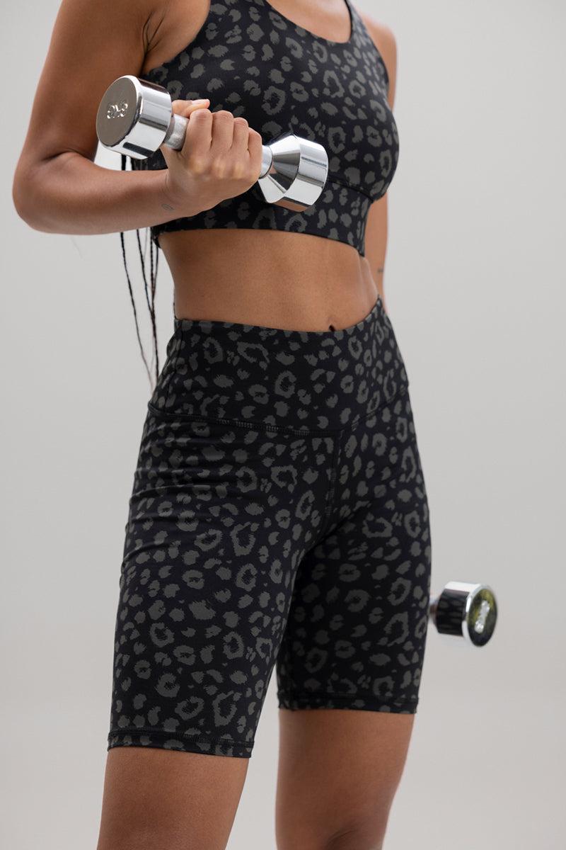 Biker Classic Leo Black | Hey Honey & Active Wear