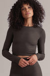 Longsleeve Cropped Always Dressed Forest Night | Hey Honey & Active Wear