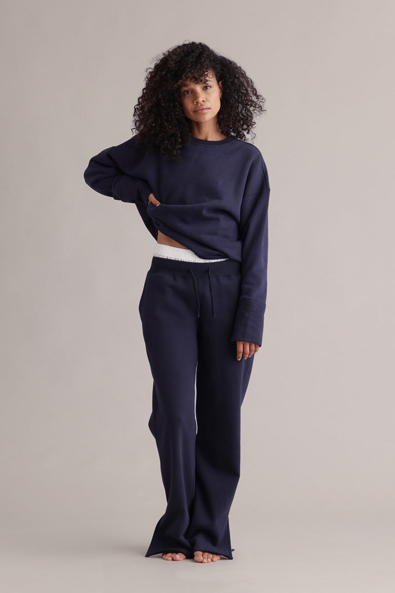 Cozy Sweat Pants Baritone Blue | Hey Honey & Active Wear