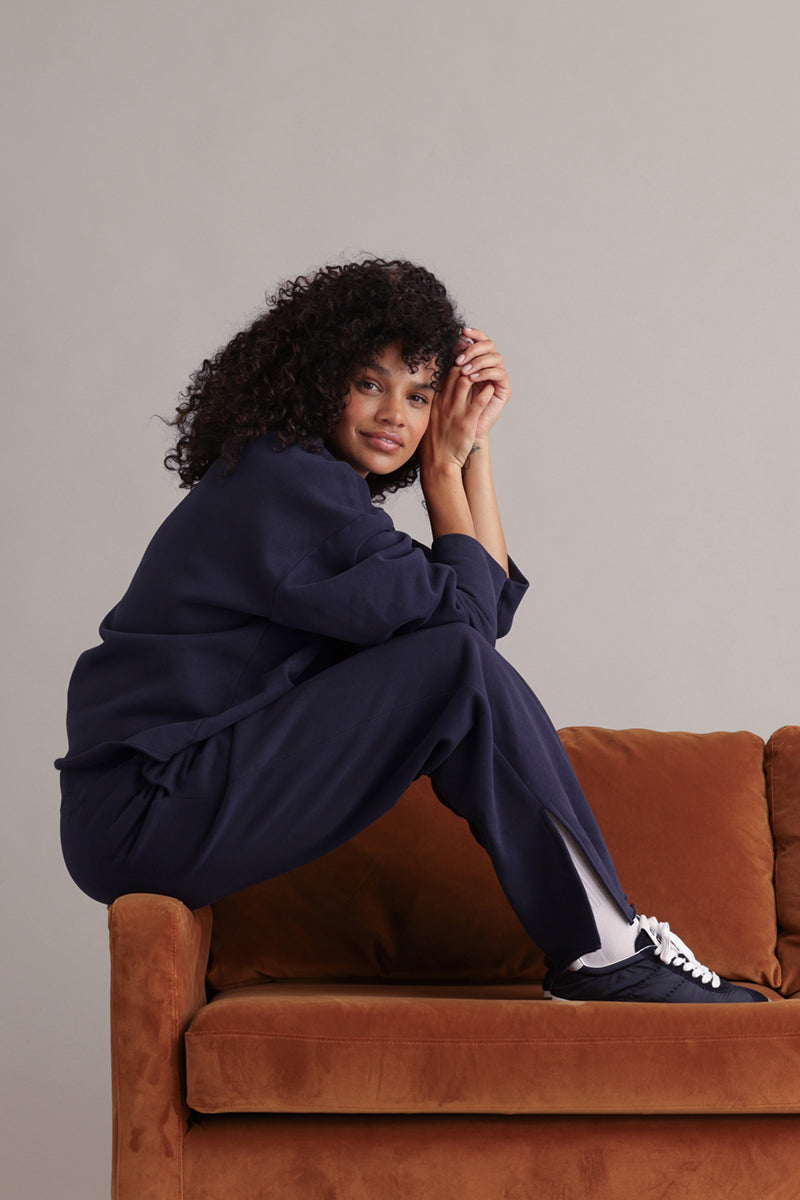 Cozy Sweat Pants Baritone Blue | Hey Honey & Active Wear