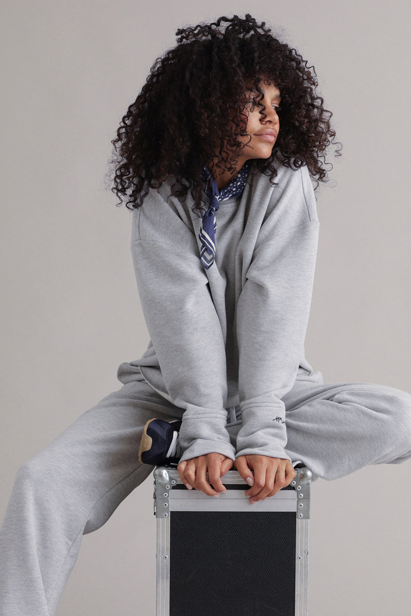 Cozy Sweat Grey Melange | Hey Honey & Active Wear