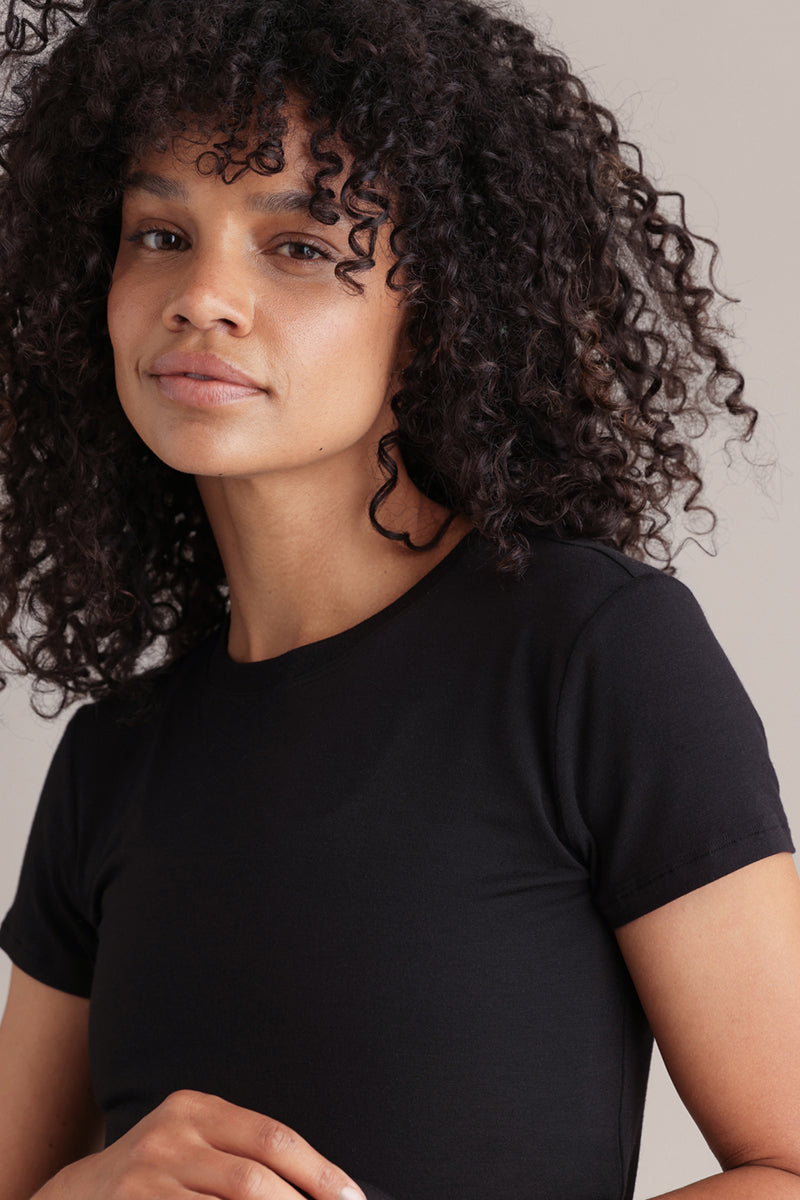 Active T-Shirt Black | Hey Honey & Active Wear