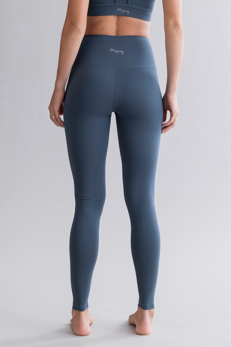 High-Waist Leggings Cotton Touch Teal | Hey Honey & Active Wear
