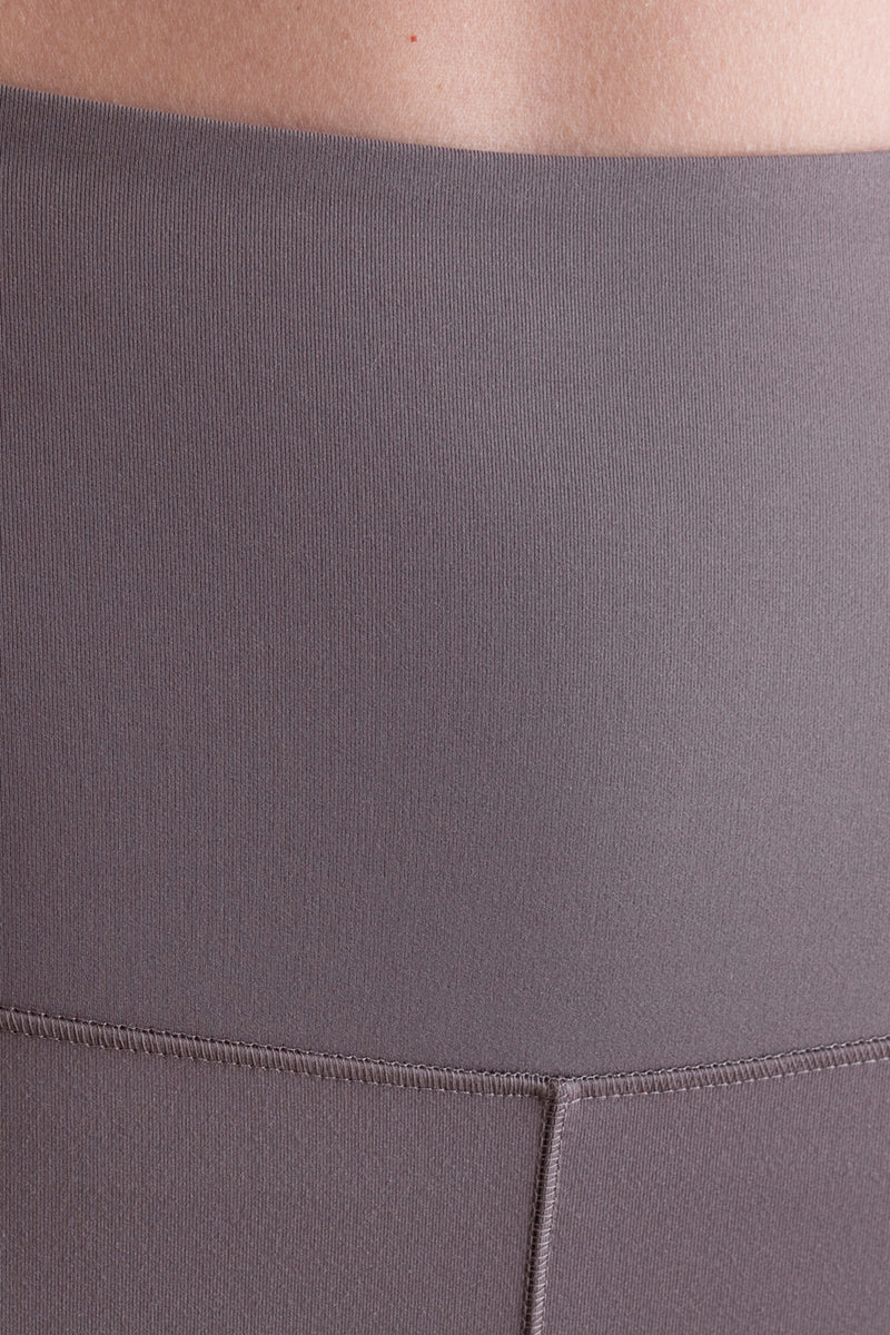 High-Waist Leggings Cotton Touch Taupe