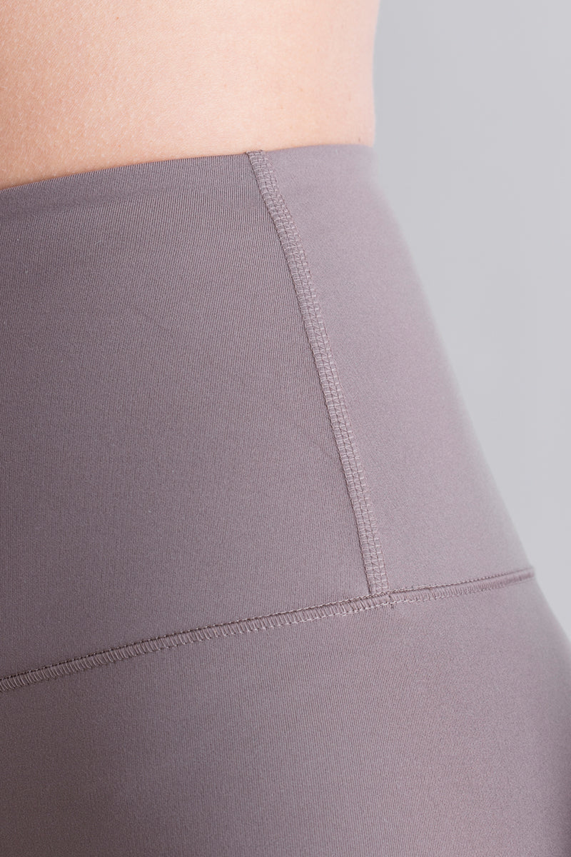 High-Waist Leggings Cotton Touch Taupe