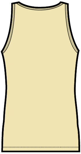 Rib Tank Pastel Yellow | Hey Honey & Active Wear