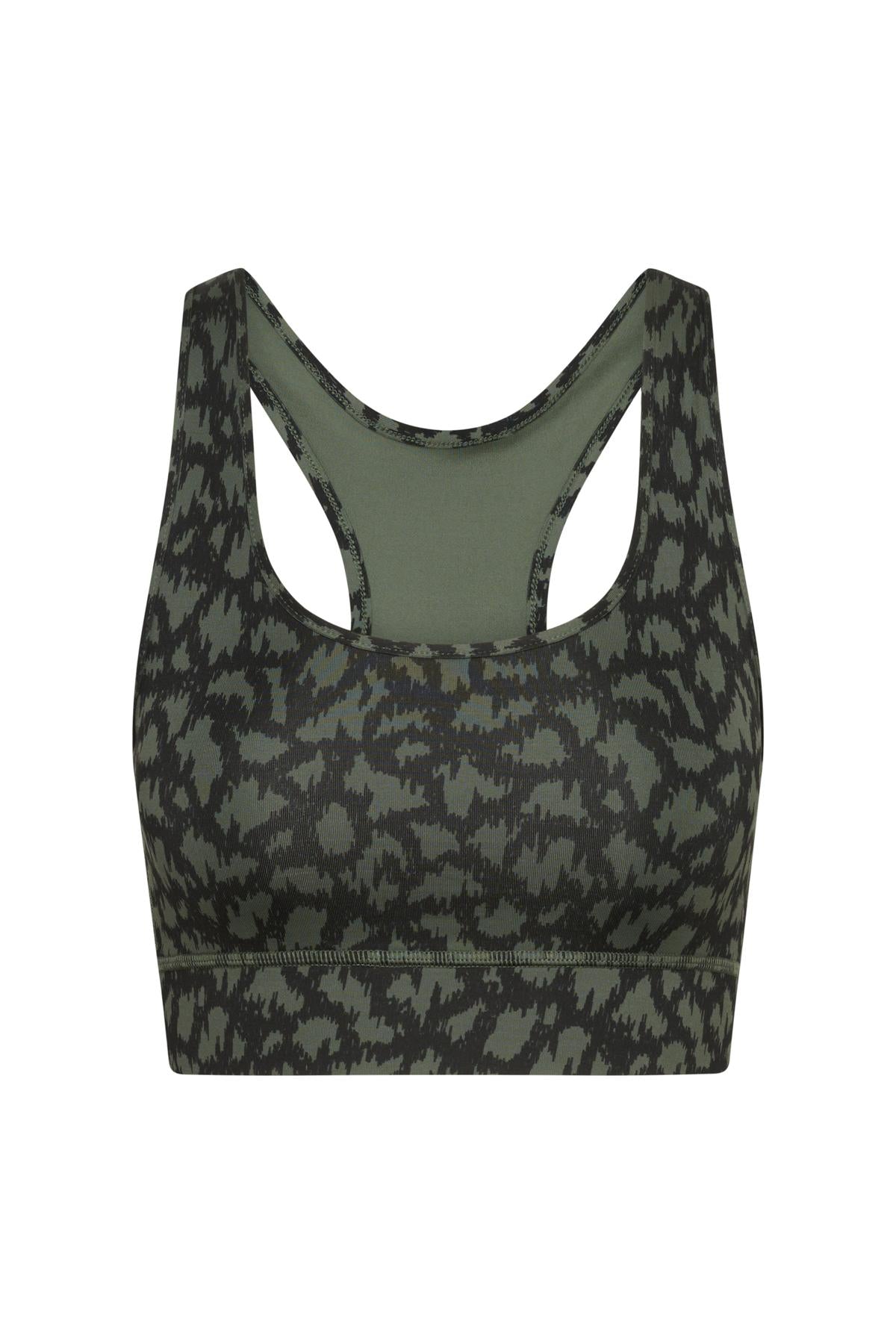 Bra Safari Pine | Hey Honey Yoga & Active Wear