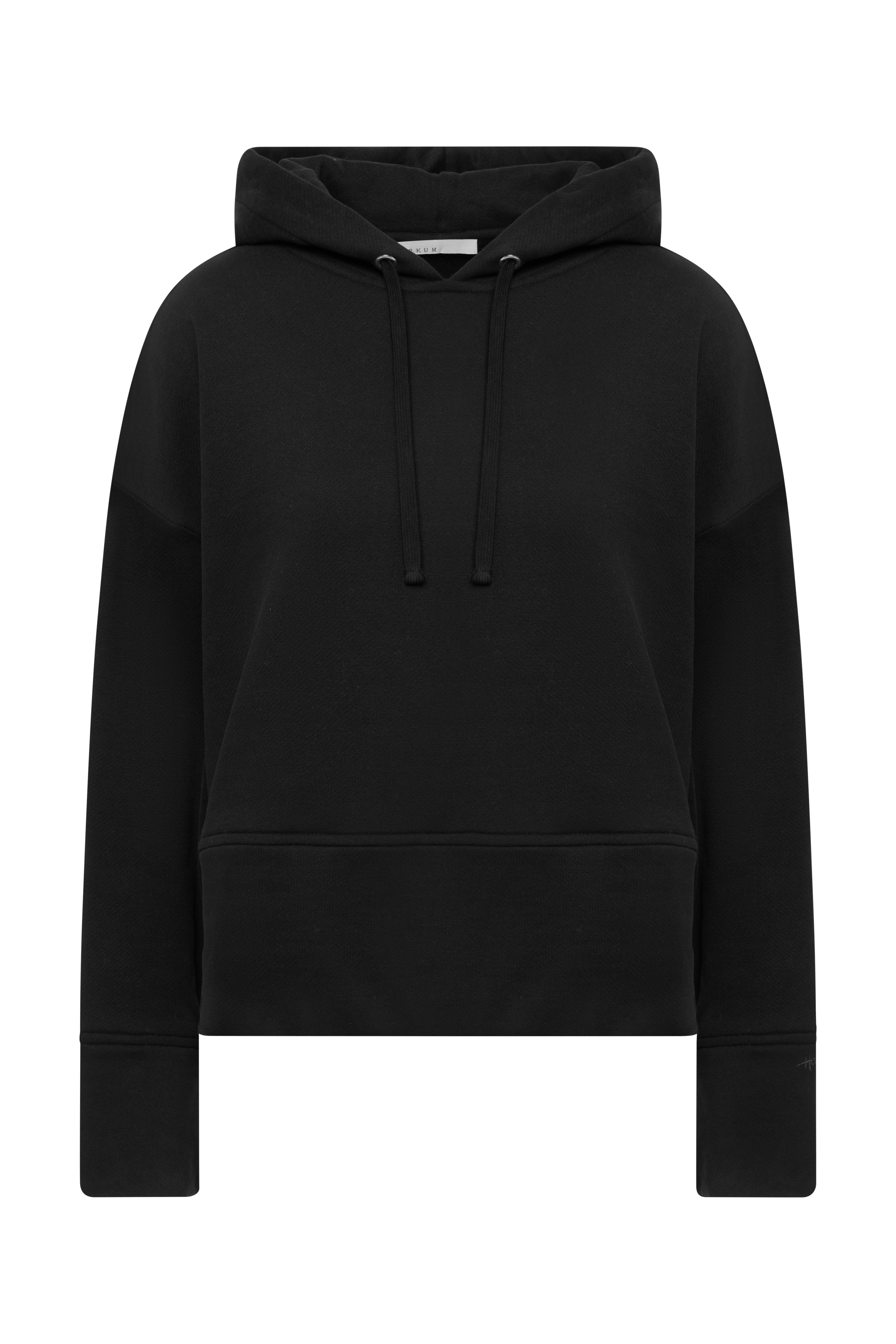 Cozy Hoodie Long Cuffs Black | Hey Honey & Active Wear