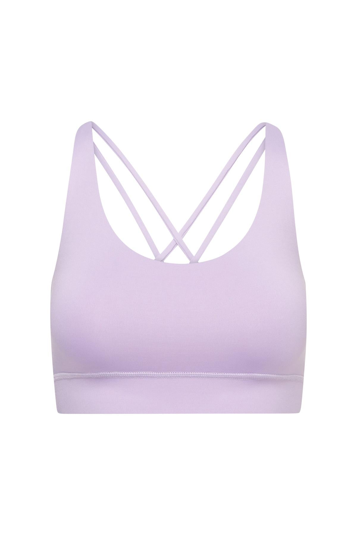 Criss-Cross Bra Lilac Breeze | Hey Honey & Active Wear