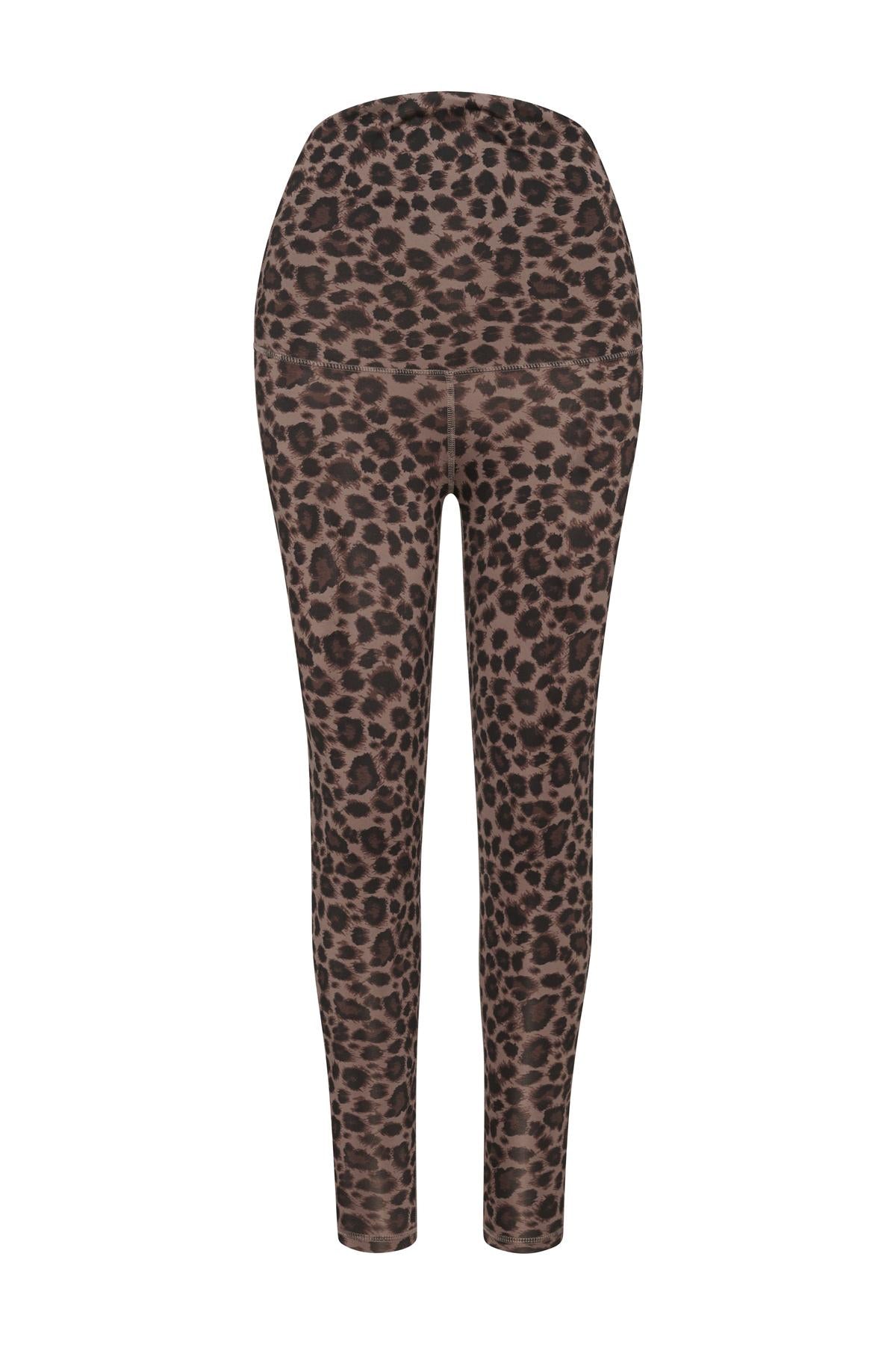 Maternity Leggings Leo Cocoa | Hey Honey Yoga & Active Wear