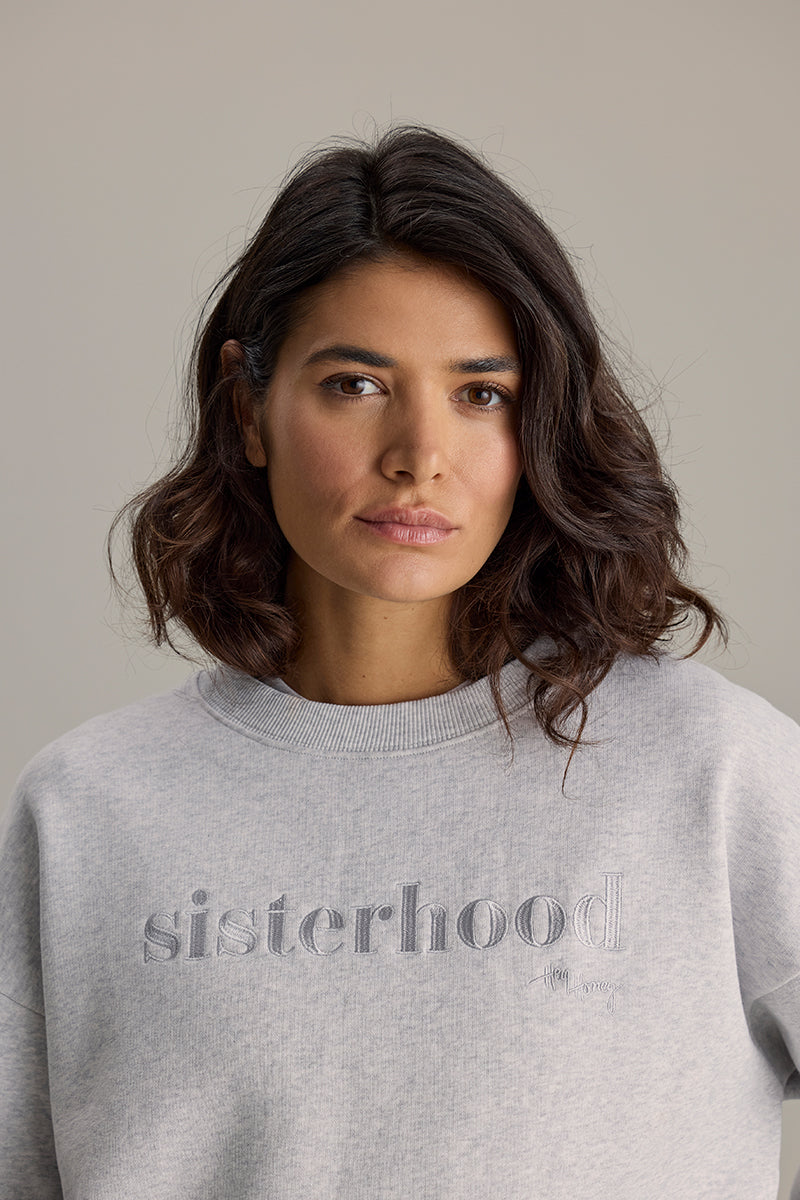 Sisterhood Sweater Light Melange | Hey Honey & Active Wear