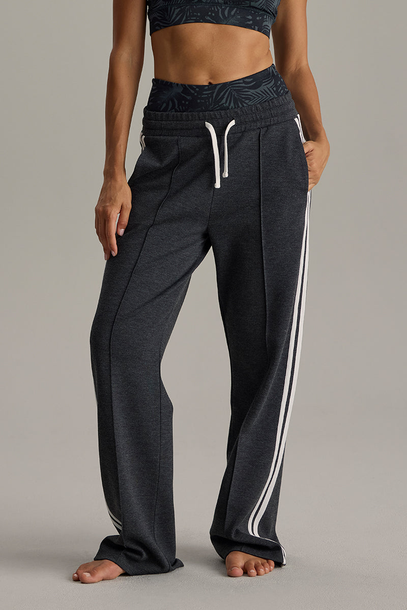 Lounge Trackpants Dark Grey Melange | Hey Honey & Active Wear