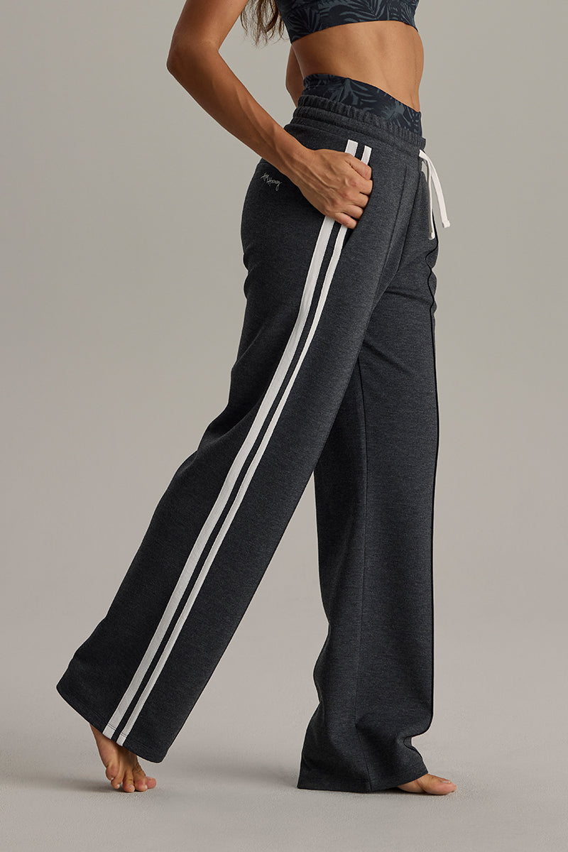 Lounge Trackpants Dark Grey Melange | Hey Honey & Active Wear