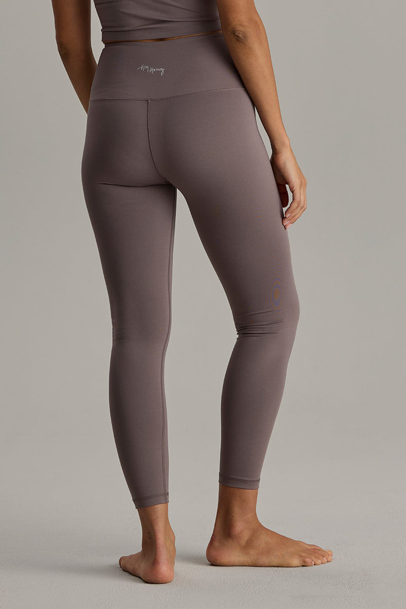 Leggings Cropped Cotton Touch Taupe | Hey Honey & Active Wear