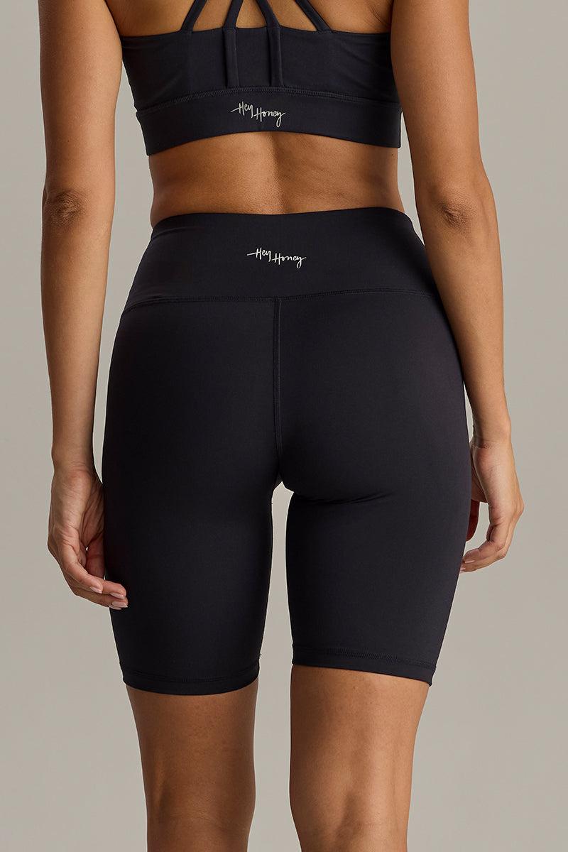 Biker Cotton Touch Black | Hey Honey & Active Wear