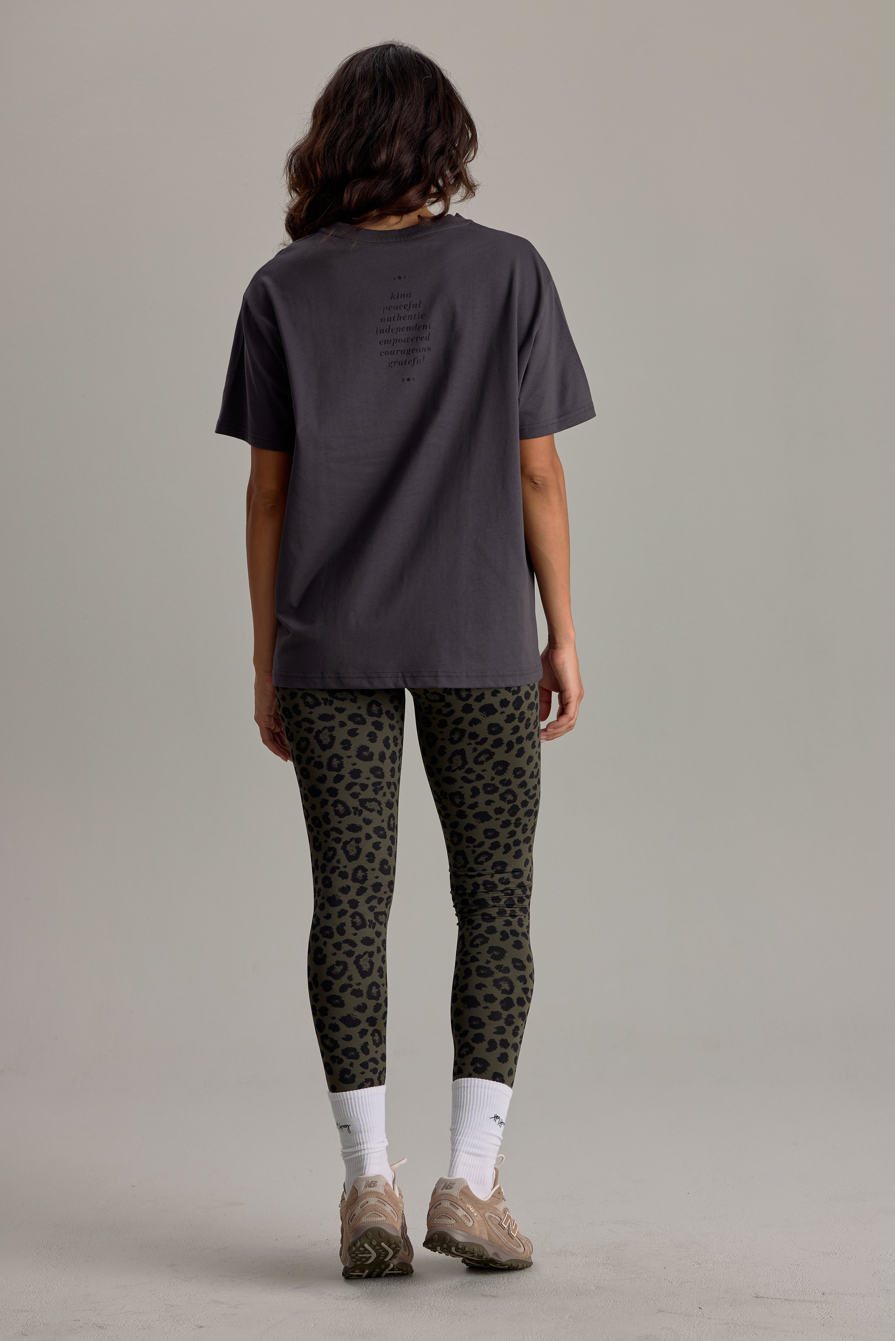 T-Shirt Kind Dark Grey | Hey Honey & Active Wear