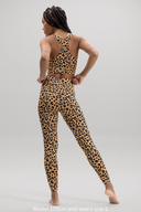 Leggings Cropped Leo Biscuit | Hey Honey Yoga & Active Wear