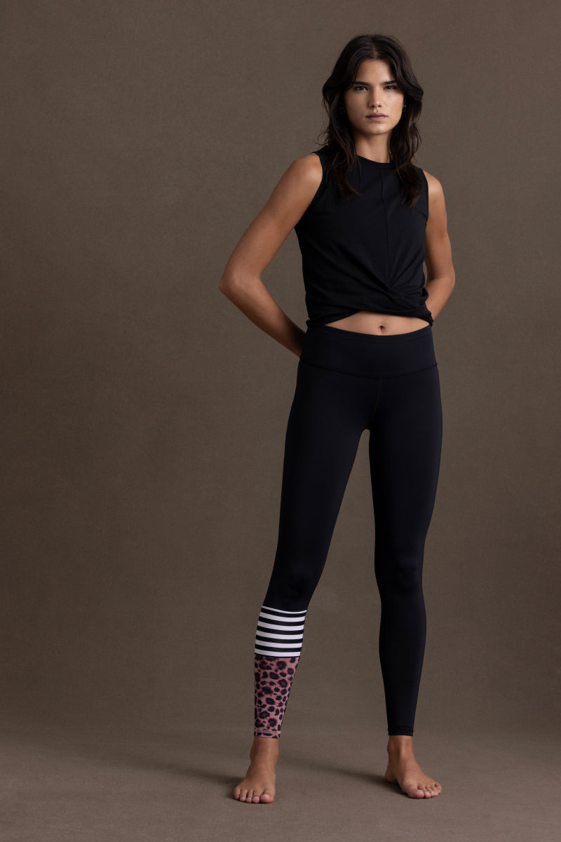 Cropped Top Black | Hey Honey Yoga & Active Wear
