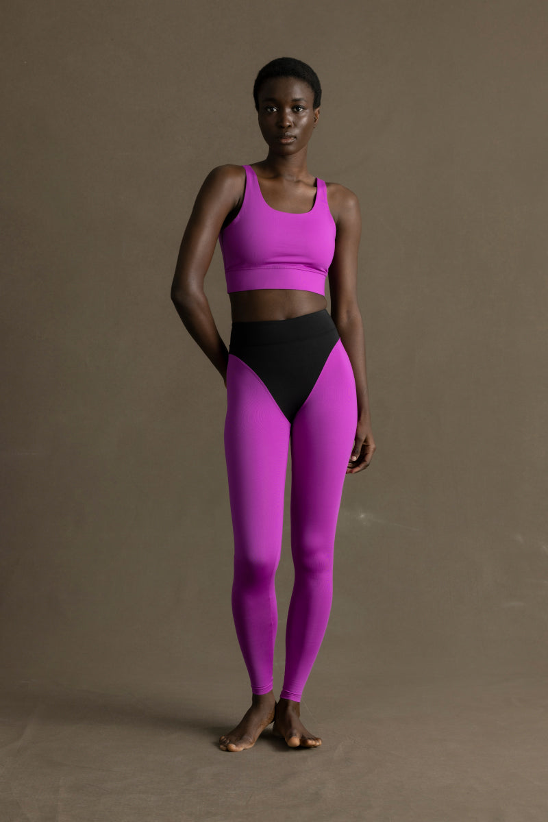 Bustier Unicolor Cactus Flower | Hey Honey Yoga & Active Wear