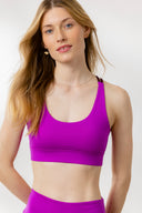 Criss-Cross Bra Cactus Flower | Hey Honey Yoga & Active Wear