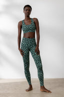 Racerback Bra Leo Jade | Hey Honey Yoga & Active Wear