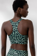 Racerback Bra Leo Jade | Hey Honey Yoga & Active Wear