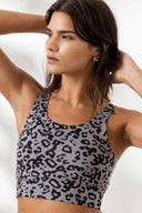 Bustier Distorted Animal Magnet | Hey Honey Yoga & Active Wear