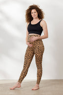 Maternity Leggings Leo Biscuit | Hey Honey Yoga & Active Wear