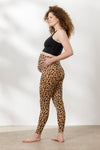 Maternity Leggings Leo Biscuit | Hey Honey Yoga & Active Wear