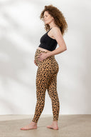 Maternity Leggings Leo Biscuit | Hey Honey Yoga & Active Wear