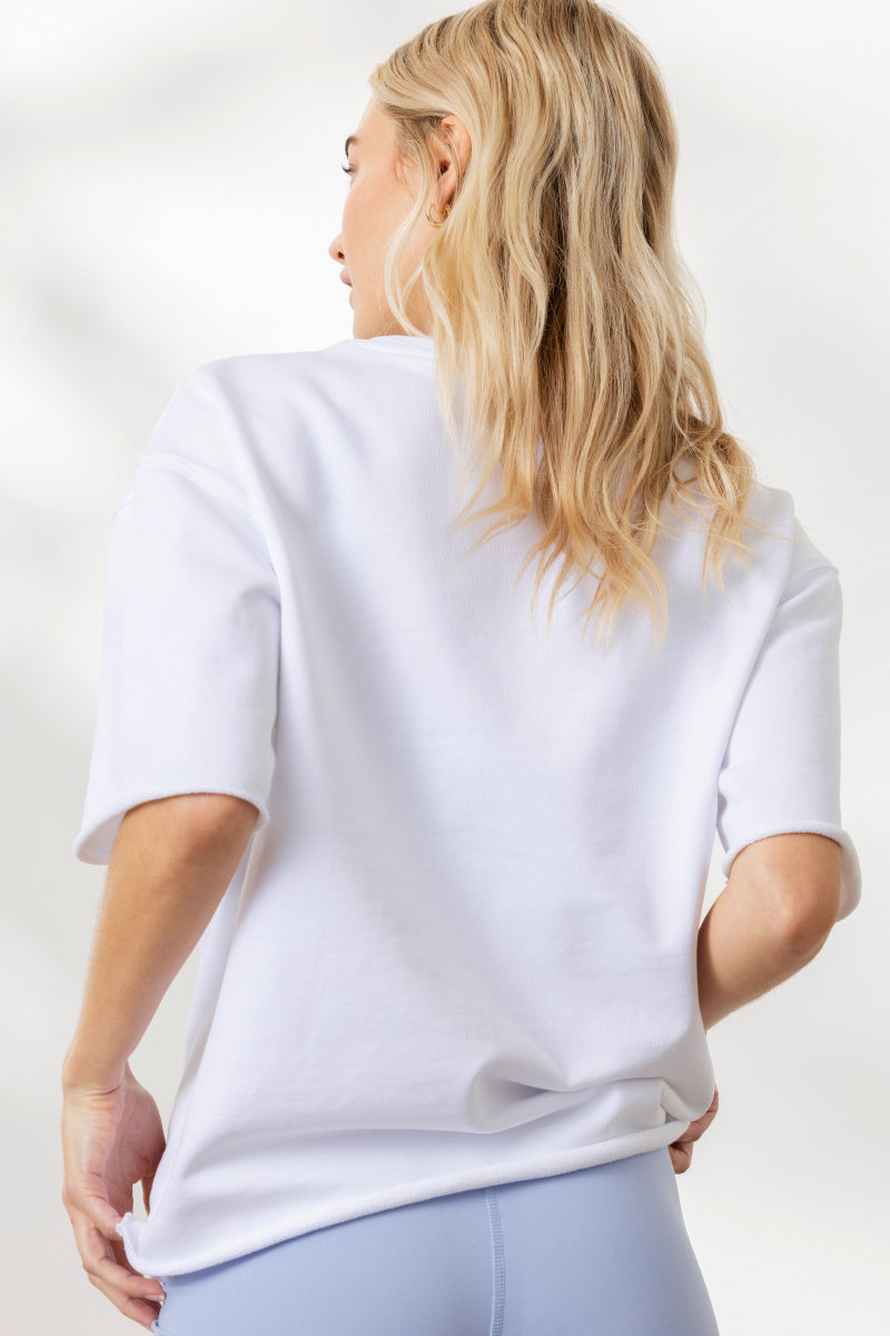 Sweatshirt Spirit White | Hey Honey Yoga & Active Wear