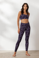 Criss-Cross Bra Bandana Eclipse | Hey Honey Yoga & Active Wear