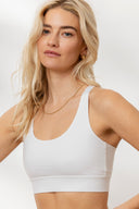 Biker White | Hey Honey Yoga & Active Wear
