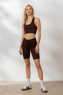 Biker Leo Chocolate | Hey Honey Yoga & Active Wear