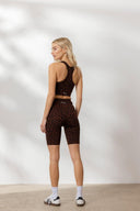 Biker Leo Chocolate | Hey Honey Yoga & Active Wear