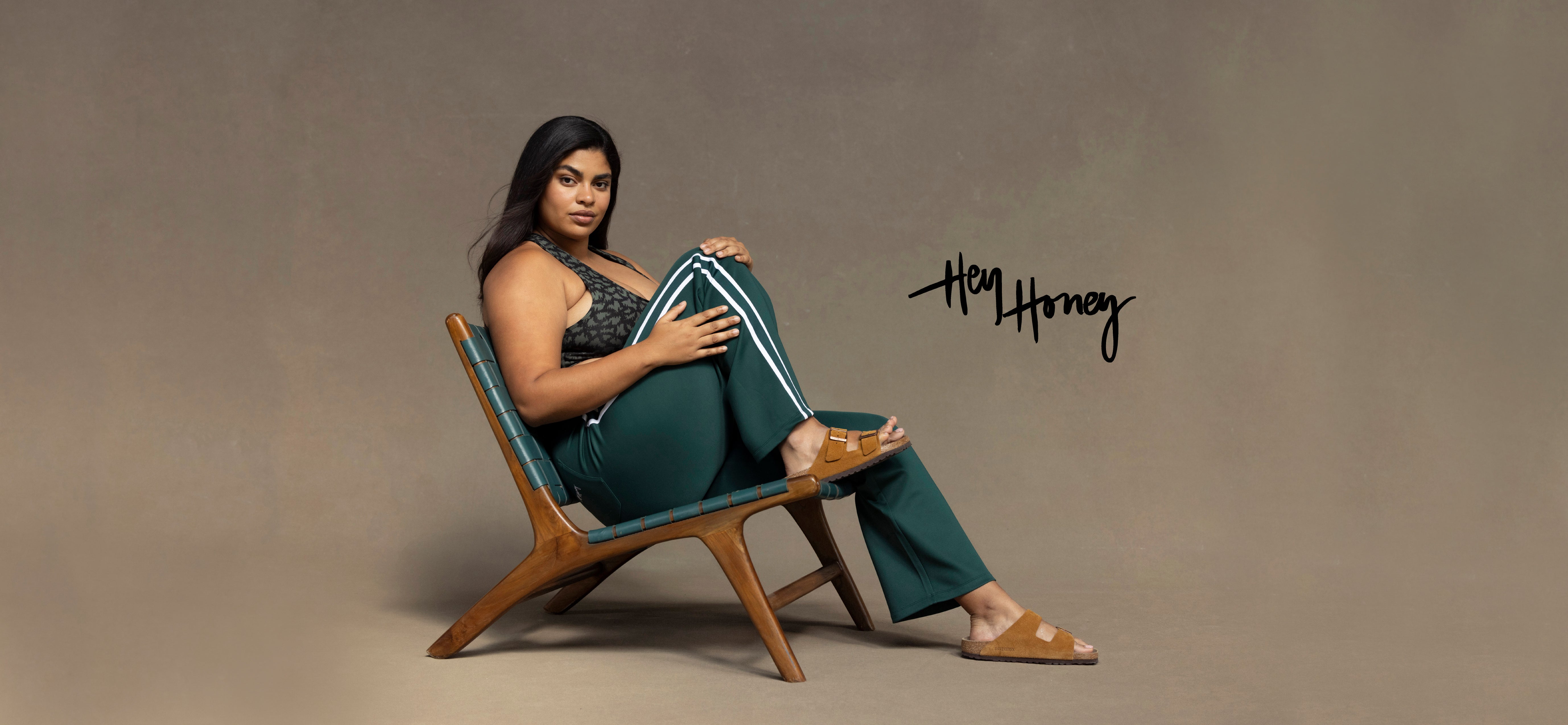 Bra Safari Pine | Hey Honey Yoga & Active Wear