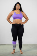 Criss-Cross Bra Violet | Hey Honey Yoga & Active Wear