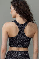 Racerback Bra Samadhi Black | Hey Honey Yoga & Active Wear