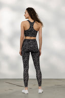 Racerback Bra Zebra Stone | Hey Honey Yoga & Active Wear