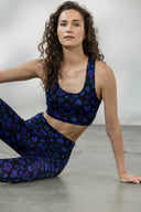 Racerback Bra Wild Violets | Hey Honey Yoga & Active Wear