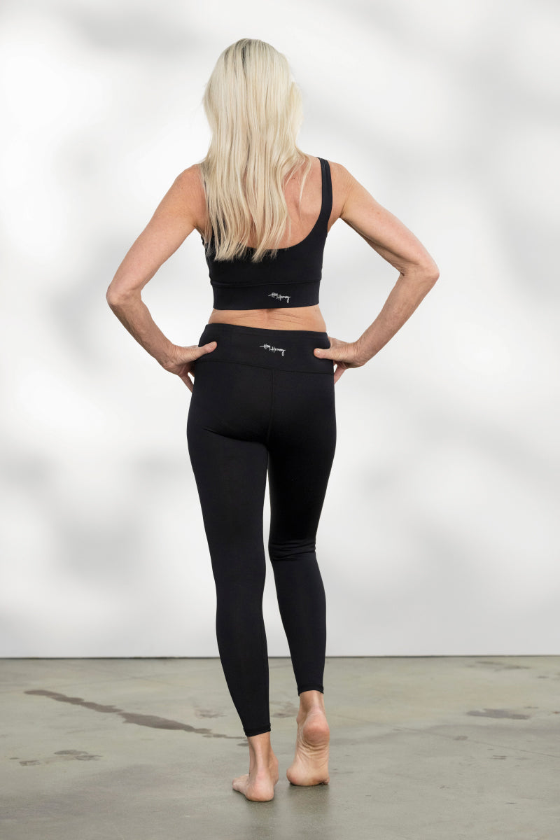 Leggings Black High Ankle Black XS Hey Honey
