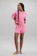 Mid Rise Short Rosewood | Hey Honey Yoga & Active Wear