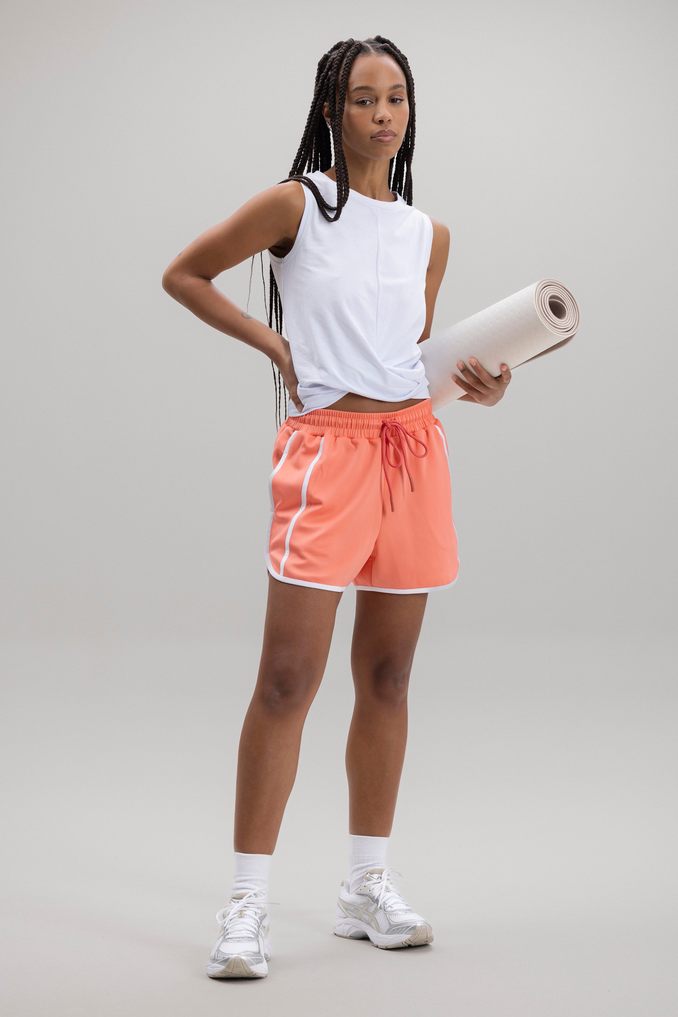 Cropped Top White | Hey Honey Yoga & Active Wear