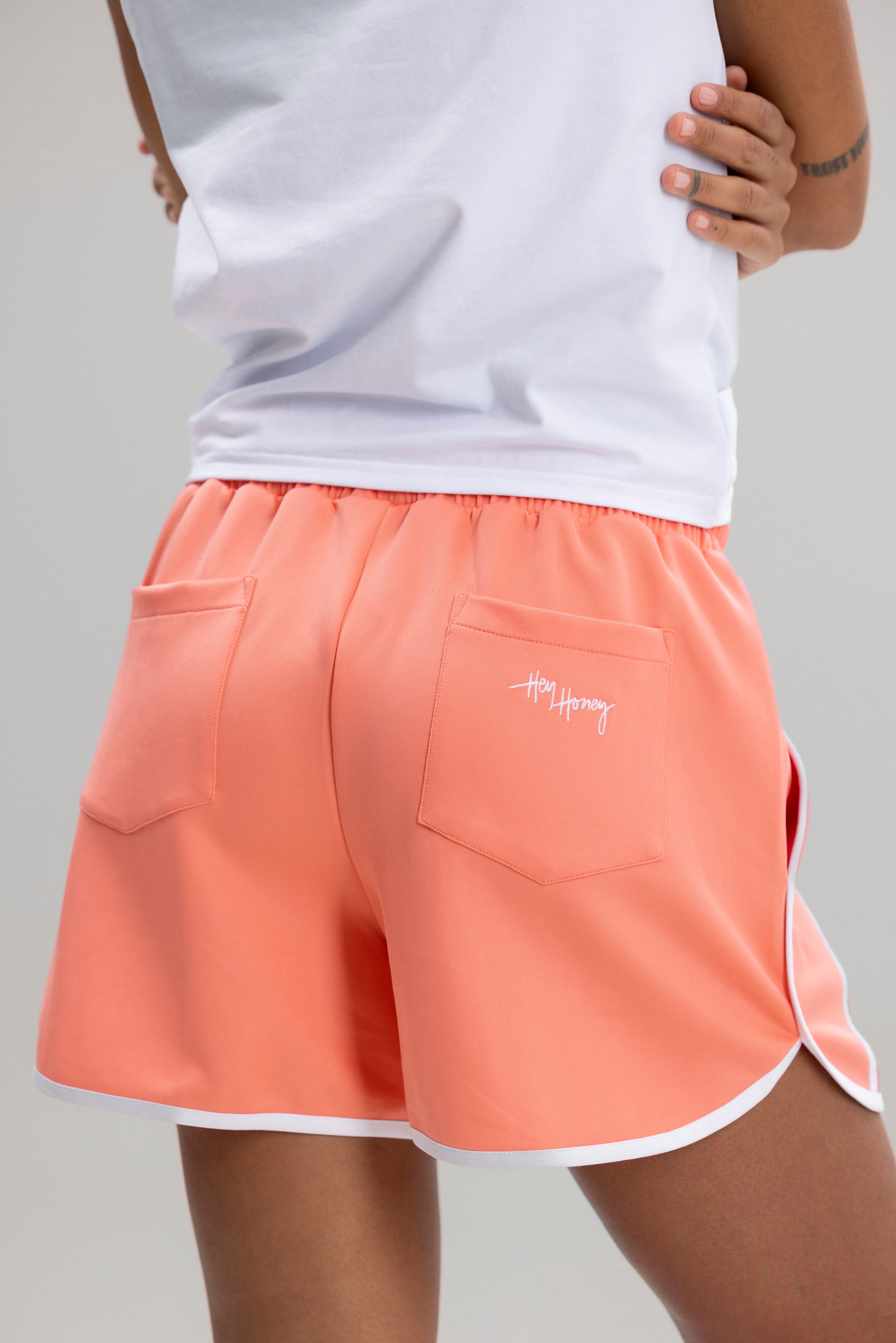 Cropped Top White | Hey Honey Yoga & Active Wear