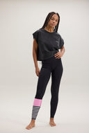 Cropped Shirt Black | Hey Honey & Active Wear